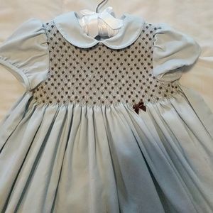 Girls Smocked Dress
